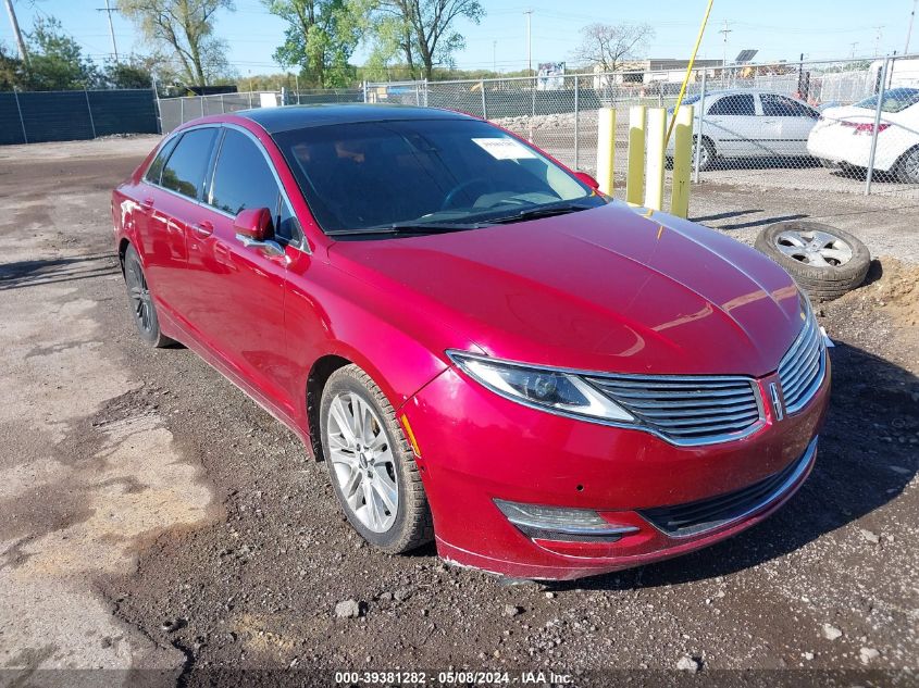 Lot #2525399768 2013 LINCOLN MKZ salvage car
