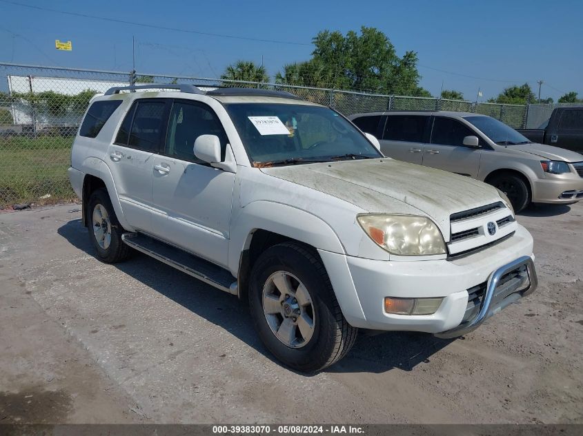 Lot #2531200715 2004 TOYOTA 4RUNNER LIMITED V6 salvage car
