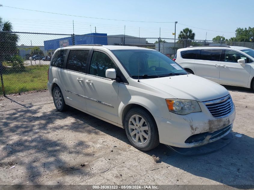 Lot #2544995020 2013 CHRYSLER TOWN & COUNTRY TOURING salvage car