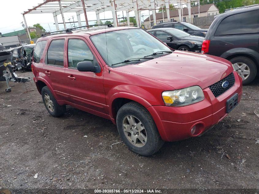 Lot #2534654965 2005 FORD ESCAPE LIMITED salvage car