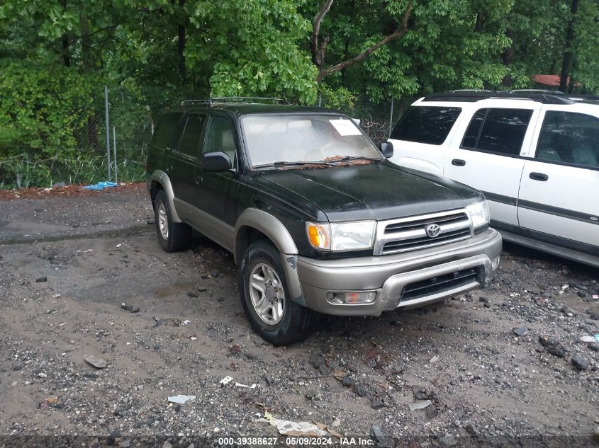 Lot #2544994894 2000 TOYOTA 4RUNNER LIMITED V6 salvage car