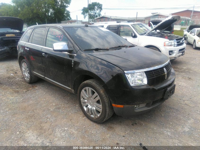 Lot #2536949659 2008 LINCOLN MKX salvage car