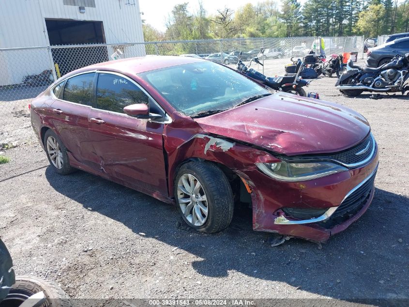 Lot #2525399632 2016 CHRYSLER 200 LIMITED salvage car
