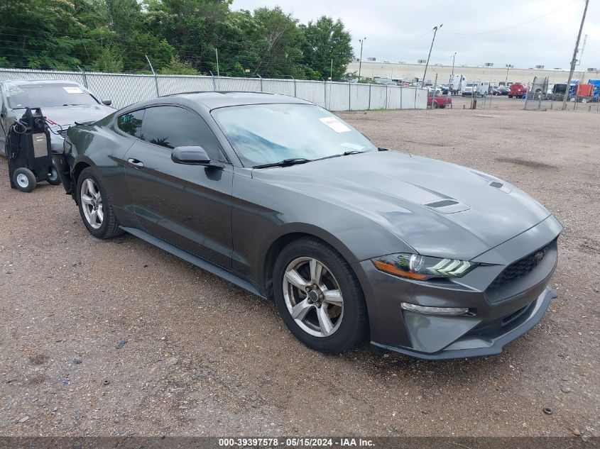 Lot #2555367667 2018 FORD MUSTANG ECOBOOST salvage car
