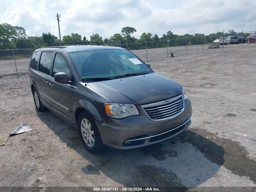 Lot #2536944174 2016 CHRYSLER TOWN & COUNTRY TOURING salvage car