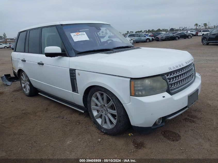 Lot #2539240748 2011 LAND ROVER RANGE ROVER SUPERCHARGED salvage car