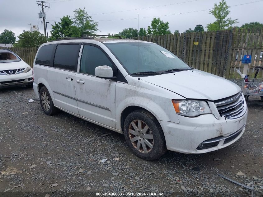 Lot #2539234035 2015 CHRYSLER TOWN & COUNTRY TOURING salvage car