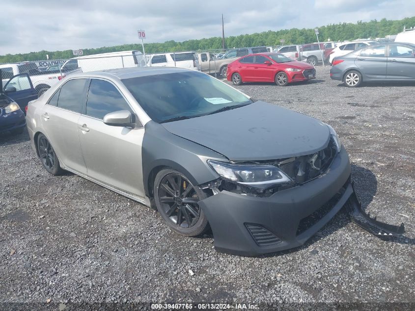 Lot #2539234017 2013 TOYOTA CAMRY XLE V6 salvage car