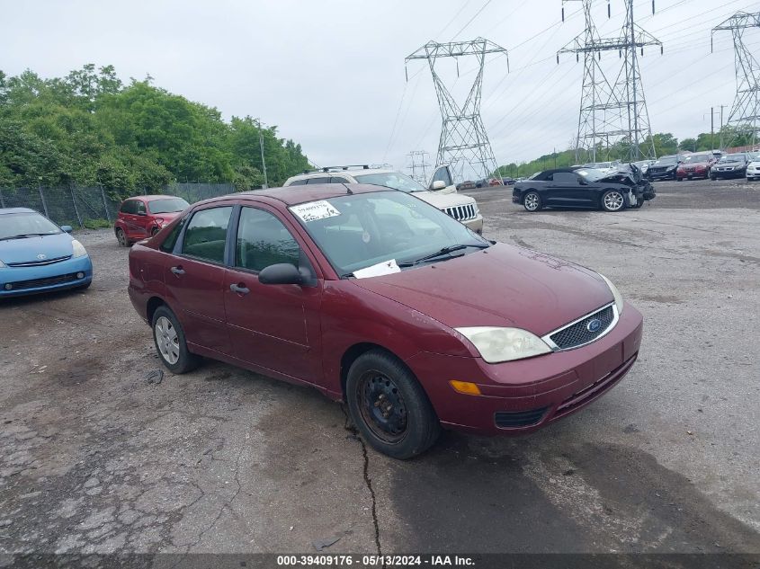 Lot #2536955695 2006 FORD FOCUS ZX4 salvage car