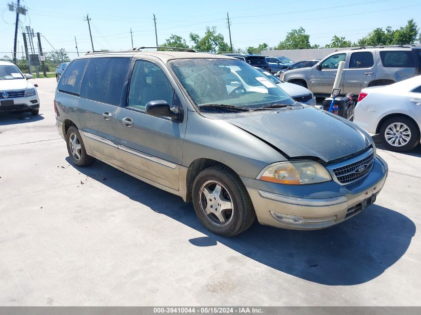 Lot #2539232401 2000 FORD WINDSTAR LIMITED/SEL salvage car