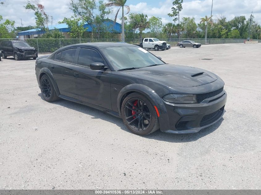 Lot #2539233942 2022 DODGE CHARGER SRT HELLCAT WIDEBODY salvage car