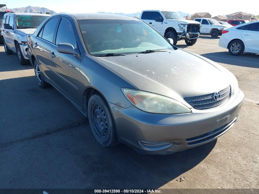 Lot #2541533246 2002 TOYOTA CAMRY LE salvage car