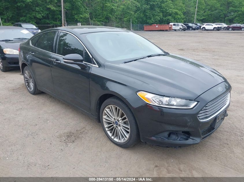 Lot #2546151090 2014 FORD FUSION SE salvage car