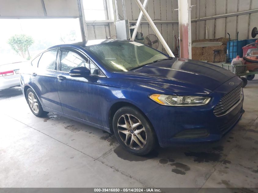 Lot #2536944395 2014 FORD FUSION SE salvage car