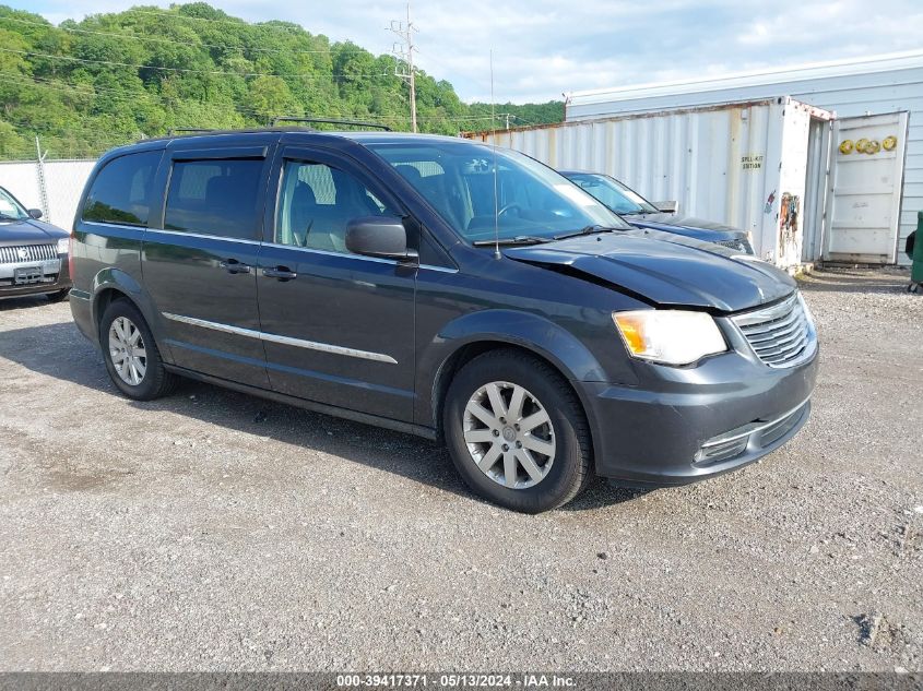 Lot #2539243206 2014 CHRYSLER TOWN & COUNTRY TOURING salvage car
