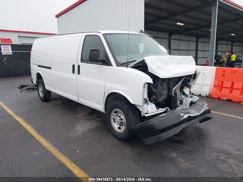 Lot #2544994936 2023 CHEVROLET EXPRESS CARGO RWD 2500 EXTENDED WHEELBASE WT salvage car