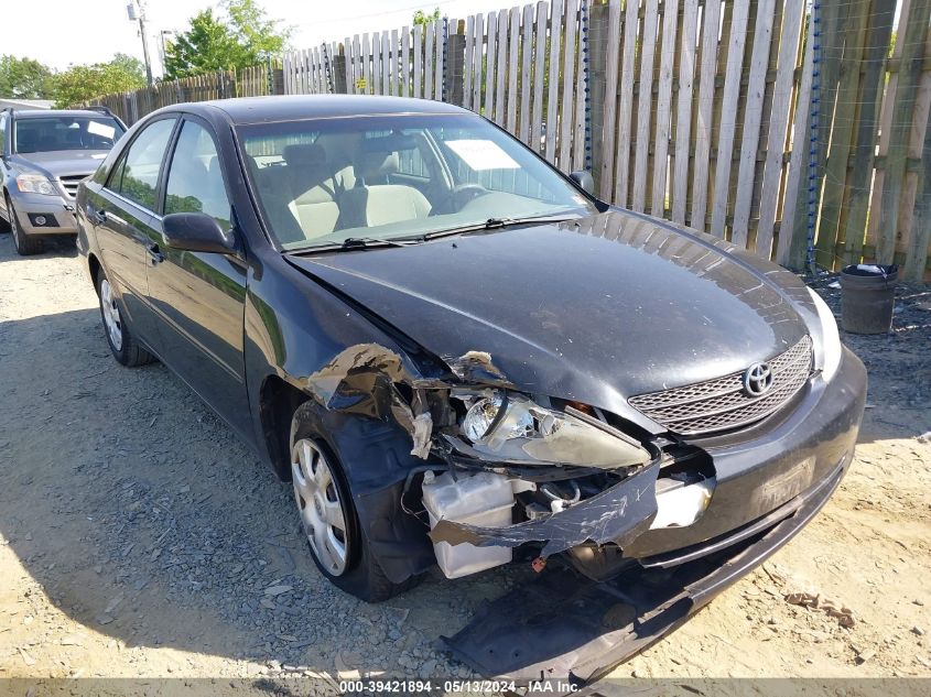 Lot #2539233842 2003 TOYOTA CAMRY LE salvage car
