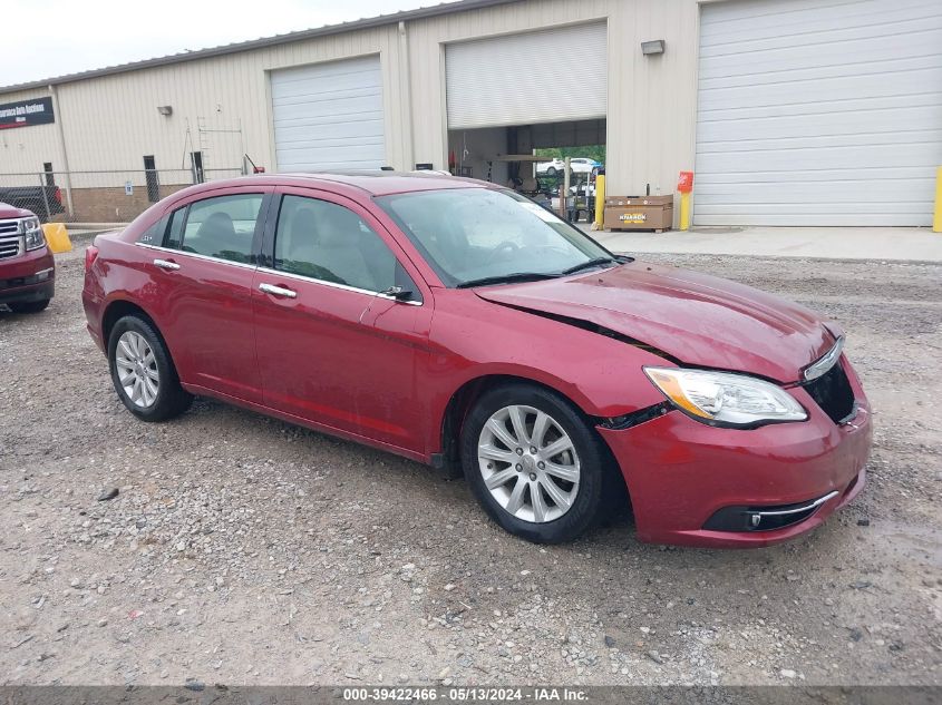 Lot #2568756783 2014 CHRYSLER 200 LIMITED salvage car