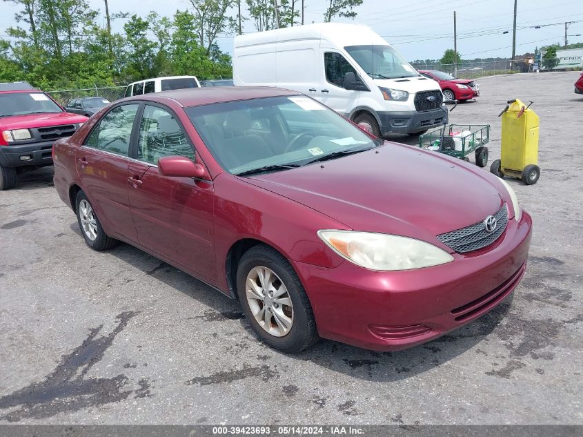 Lot #2539242810 2004 TOYOTA CAMRY LE V6 salvage car