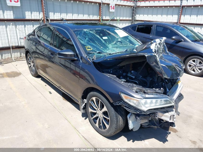 Lot #2573016680 2015 ACURA TLX TECH salvage car