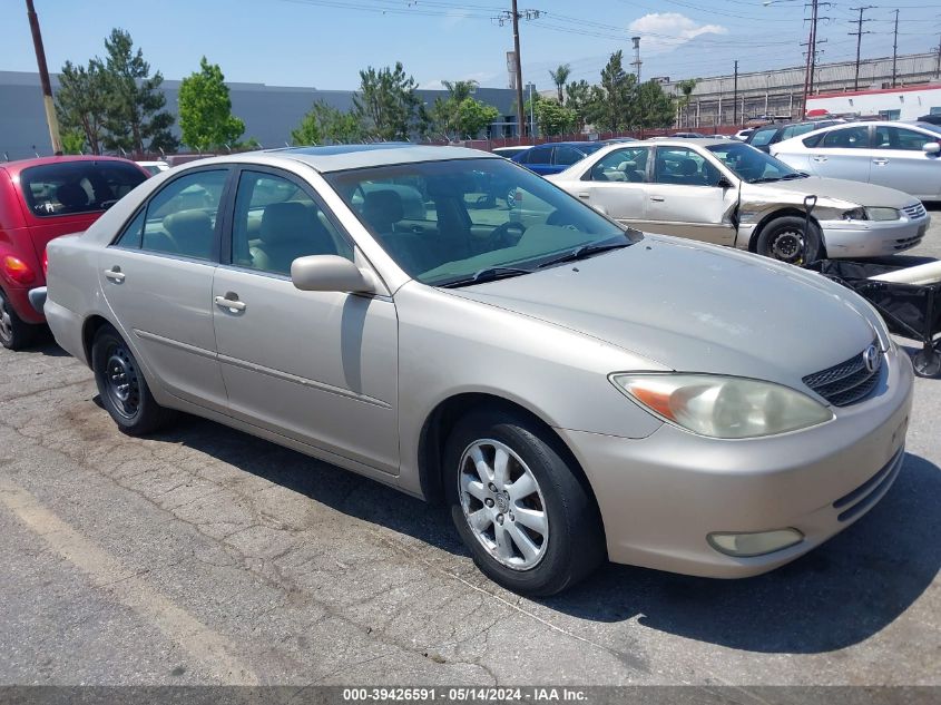 Lot #2541533198 2003 TOYOTA CAMRY XLE V6 salvage car