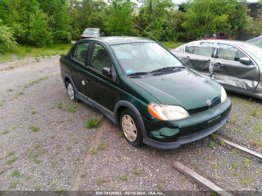 2001 TOYOTA ECHO BASE (A4) #2997780137