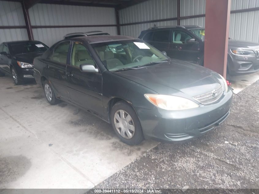 Lot #2539234071 2003 TOYOTA CAMRY LE salvage car