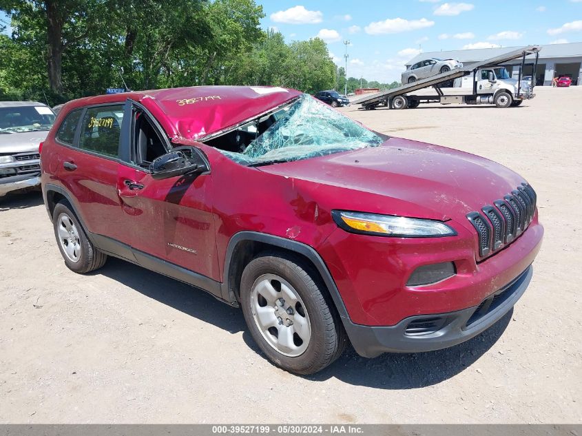 2014 JEEP CHEROKEE SPORT #3035079022