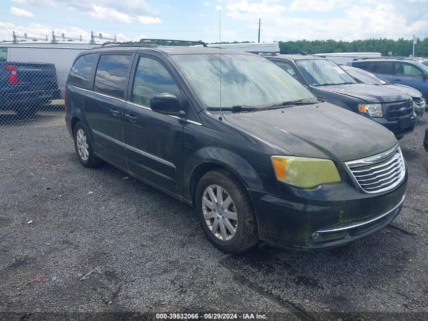 Lot #2572999855 2014 CHRYSLER TOWN & COUNTRY TOURING salvage car