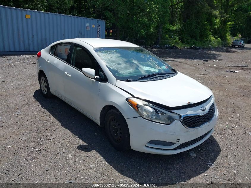 2014 KIA FORTE LX #3052079594