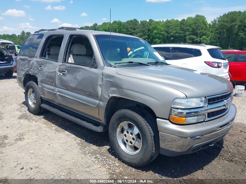 2002 CHEVROLET TAHOE LT #3032321566