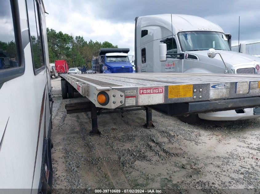 2020 UTILITY TRAILER MFG FLATBED SEMI TRAILER #2995290354