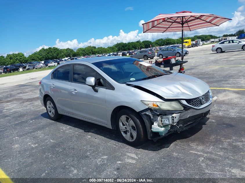 2013 HONDA CIVIC LX #3035078956