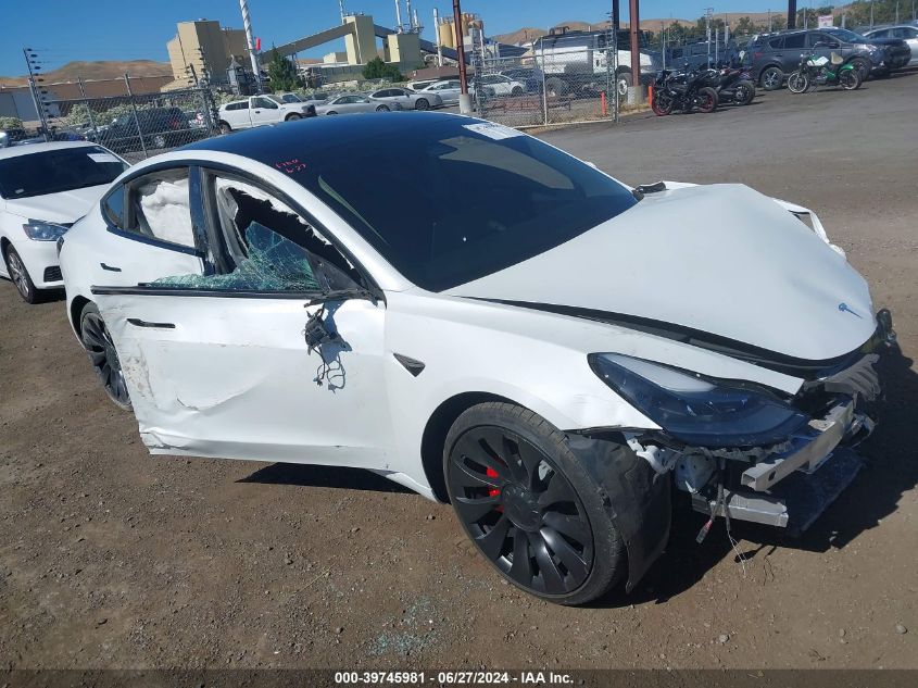 2021 TESLA MODEL 3 PERFORMANCE DUAL MOTOR ALL-WHEEL DRIVE #2992815450