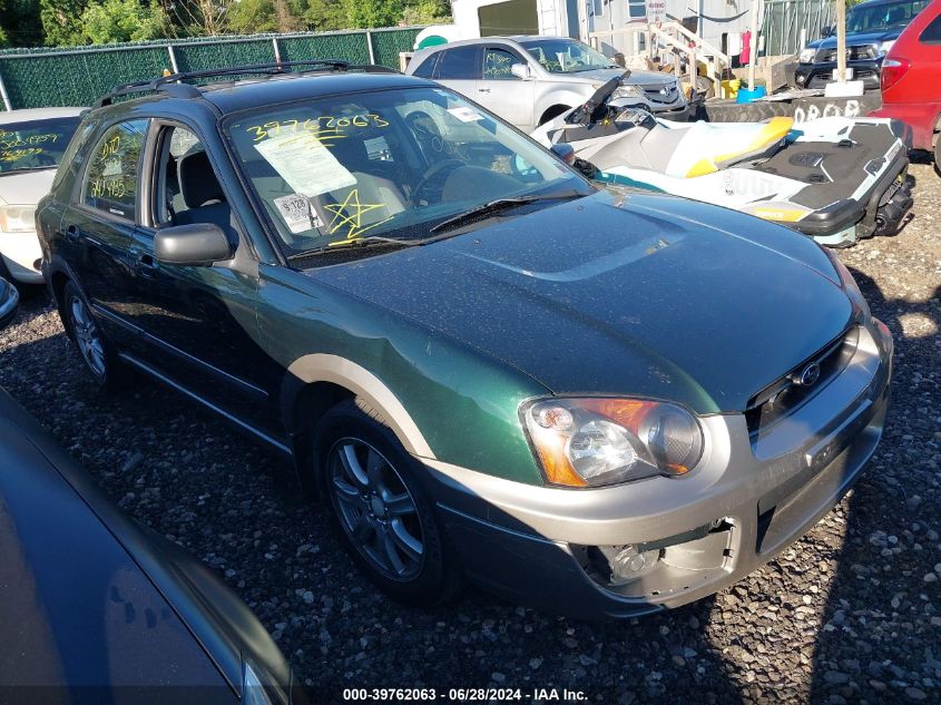 2005 SUBARU IMPREZA OUTBACK SPORT BASE W/SPECIAL EDITION #3052079505