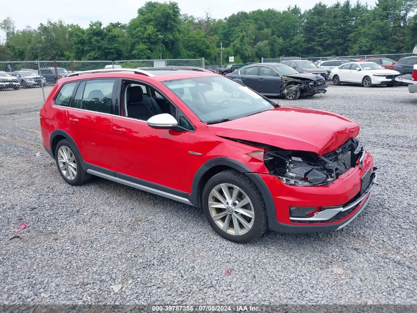 2019 VOLKSWAGEN GOLF ALLTRACK TSI S/TSI SE/TSI SEL #2997779538