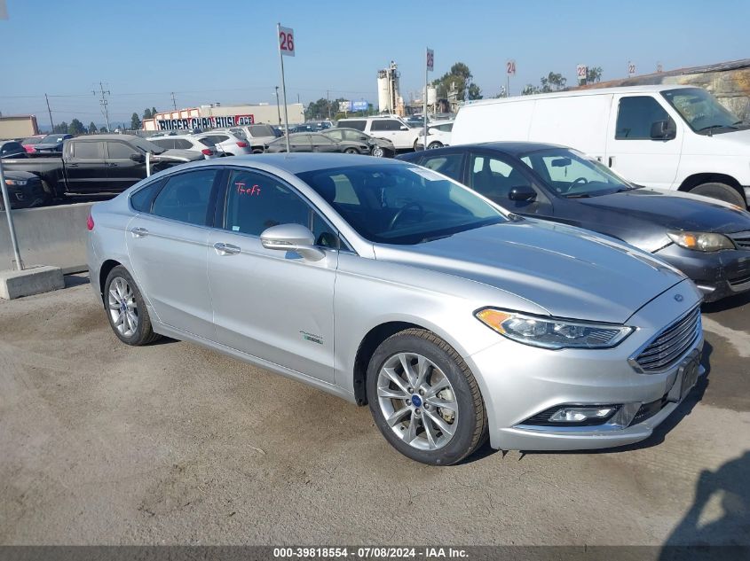 2017 FORD FUSION ENERGI SE LUXURY #3035707940