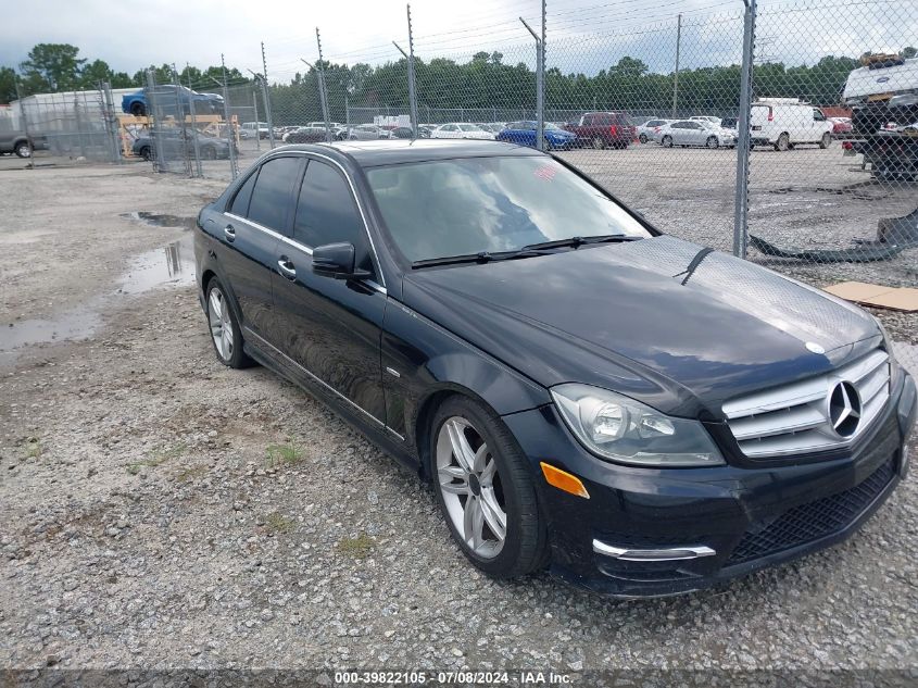 2012 MERCEDES-BENZ C 250 LUXURY/SPORT #3051078284