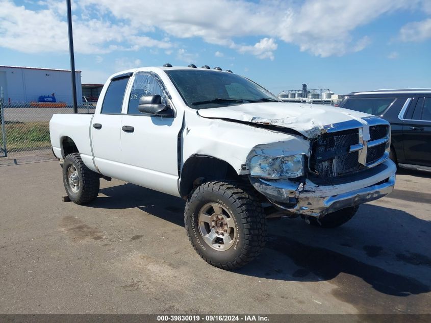 2003 DODGE RAM 3500 SLT/LARAMIE/ST #3037530863