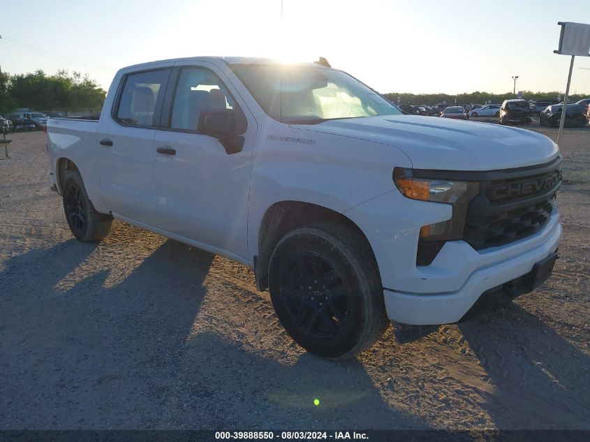 2023 CHEVROLET SILVERADO 1500 4WD  SHORT BED CUSTOM #2992831260