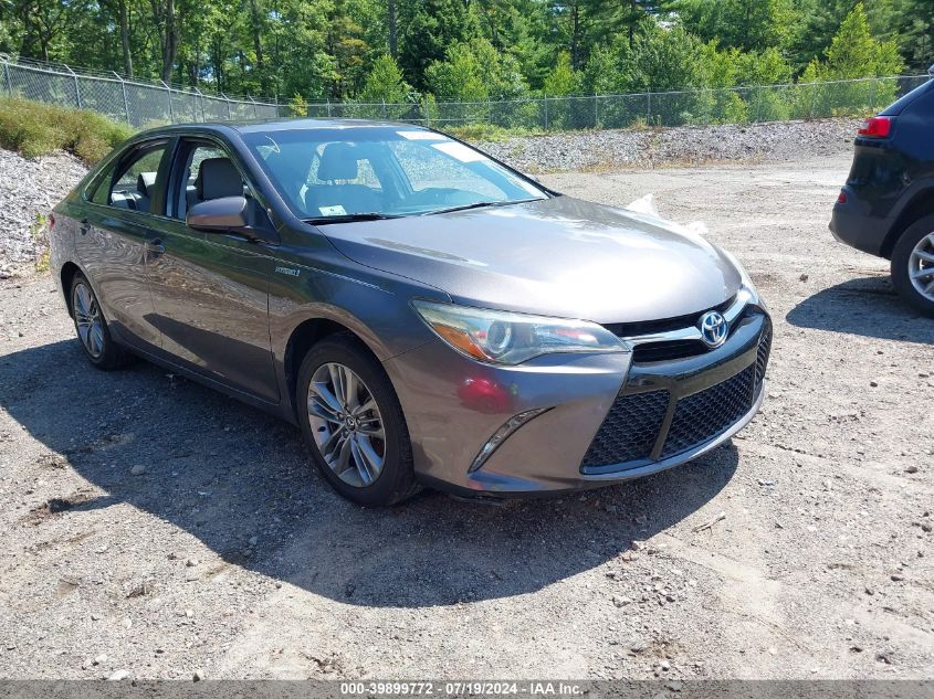 2015 TOYOTA CAMRY HYBRID SE #3054262503