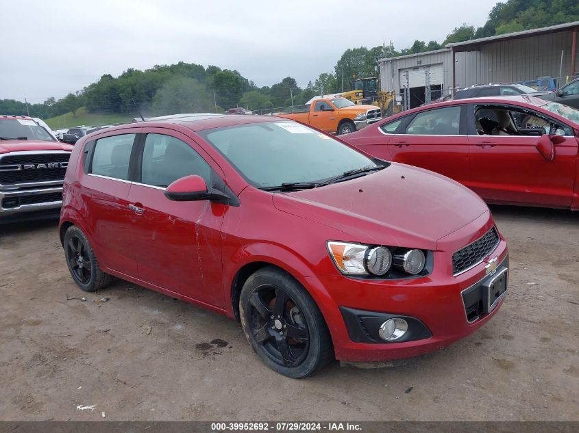 2014 CHEVROLET SONIC LTZ MANUAL #3035078686