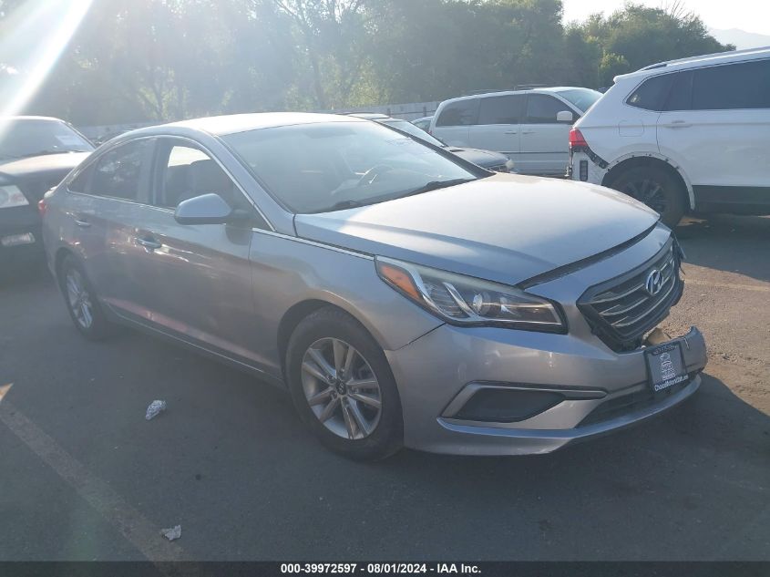 2016 HYUNDAI SONATA SE #3035090170