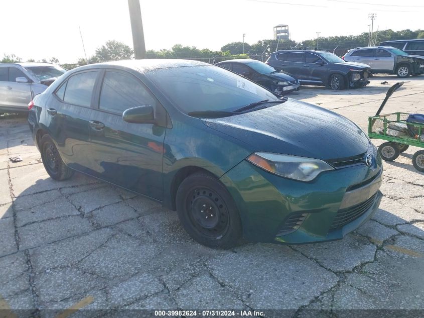 2016 TOYOTA COROLLA LE #3041543278