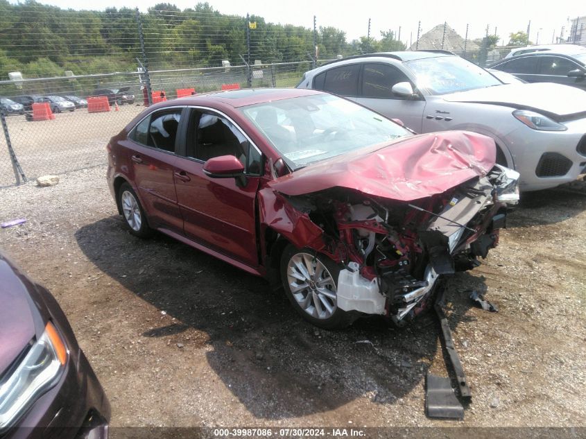 2022 TOYOTA COROLLA XLE #3035087866