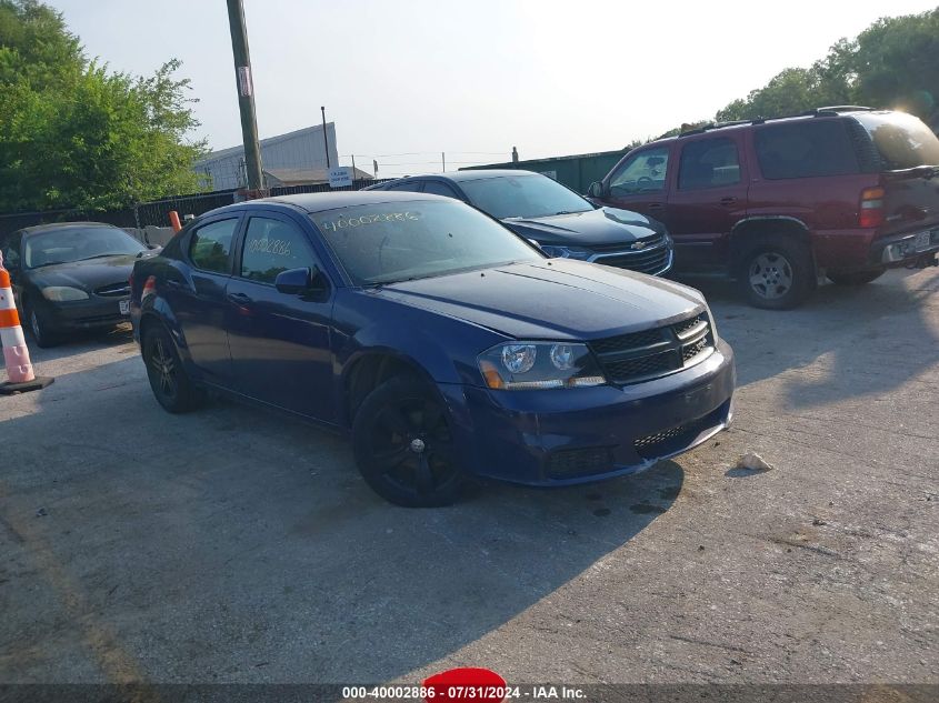 2014 DODGE AVENGER SXT #3035087850