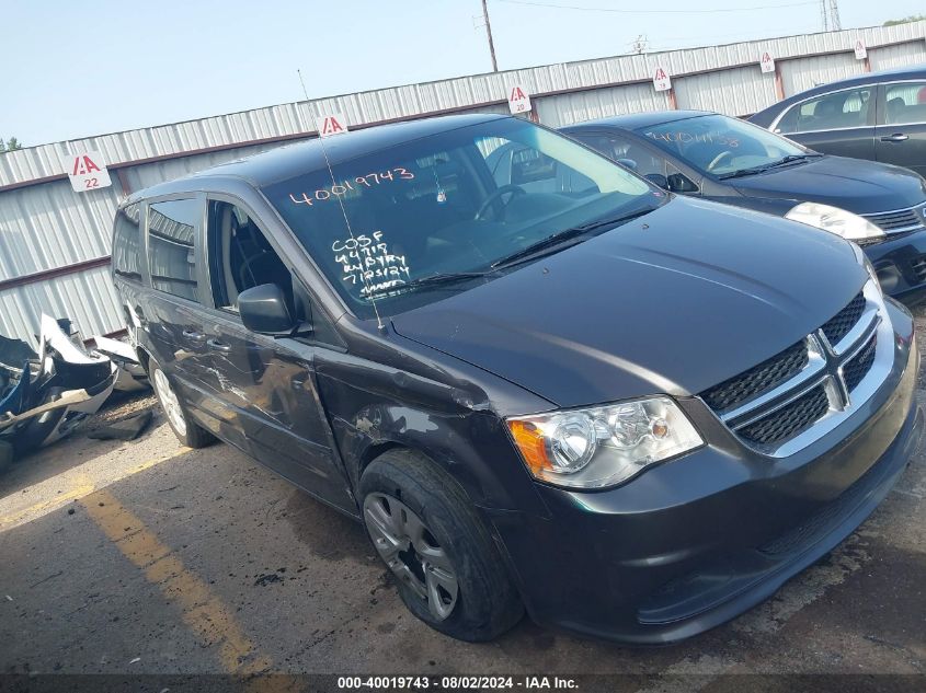 2015 DODGE GRAND CARAVAN SE #3015068006