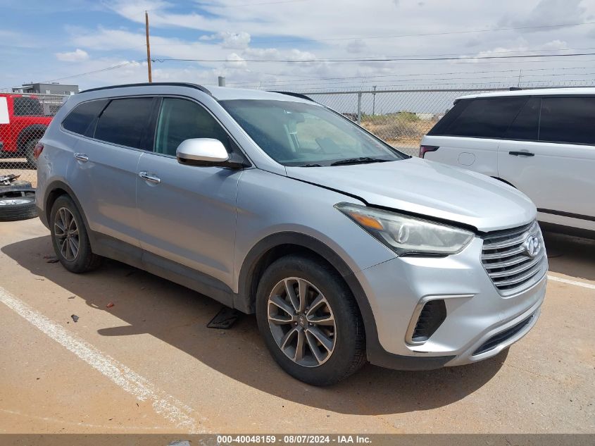 2017 HYUNDAI SANTA FE SE #3035090086