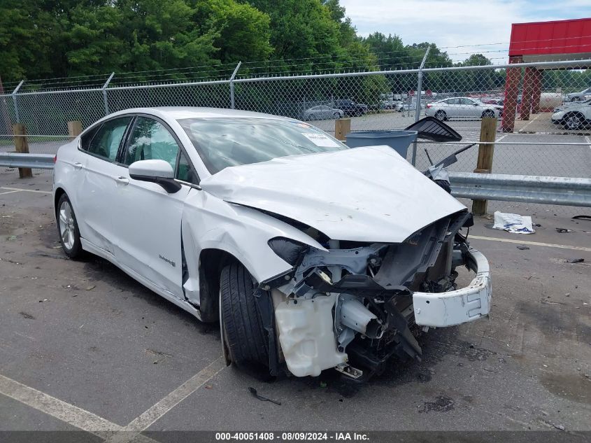 2018 FORD FUSION HYBRID SE #3036722024