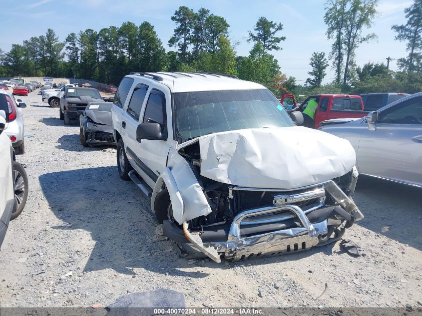 2001 CHEVROLET TAHOE LS #2997779791